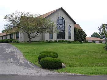 Front view of Ascension Church